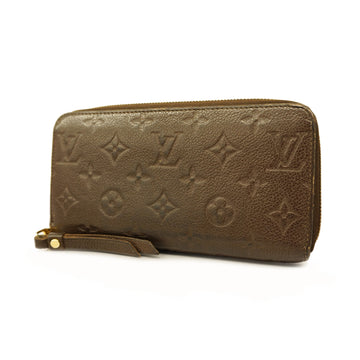 LOUIS VUITTONAuth  Monogram Empreinte Zippy Wallet M60548 Long Wallet Earth