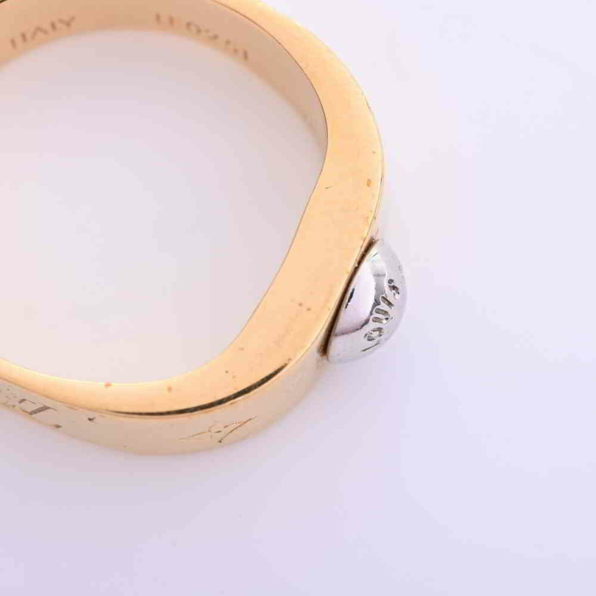 Authenticated Used LOUIS VUITTON Louis Vuitton Berg Nanogram Ring