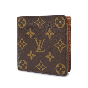 LOUIS VUITTONAuth  Monogram Portofeuil Marco M61675 Men,Women,Unisex Wallet