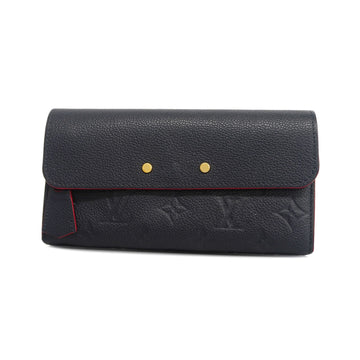 LOUIS VUITTONAuth  Monogram Empreinte Bi-fold Long Wallet Portefeuil Pont Neuf