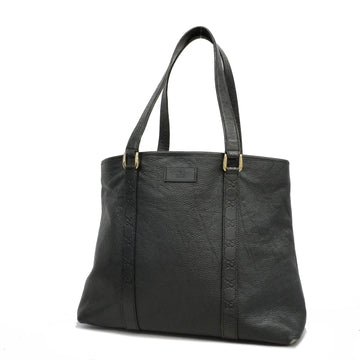 Gucci Tote Bag 257304 Women's Leather Handbag,Tote Bag Black