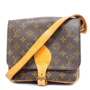 LOUIS VUITTON Shoulder Bag Monogram Cartesier 22 M51253 Brown Ladies