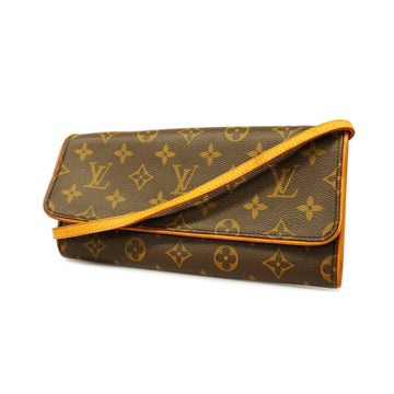 LOUIS VUITTONAuth  Monogram Pochette Twin GM M51852 Women's Shoulder Bag