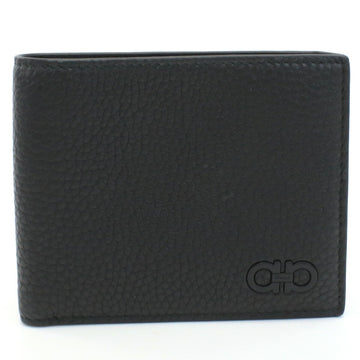 SALVATORE FERRAGAMO FERRAGAMO 66-A072 Bifold Wallet Black Men's