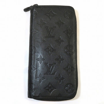 LOUIS VUITTON Monogram Shadow Zippy Wallet Vertical M62902 Long Men's