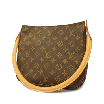 LOUIS VUITTONAuth  Monogram Looping MM M51146 Women's Shoulder Bag