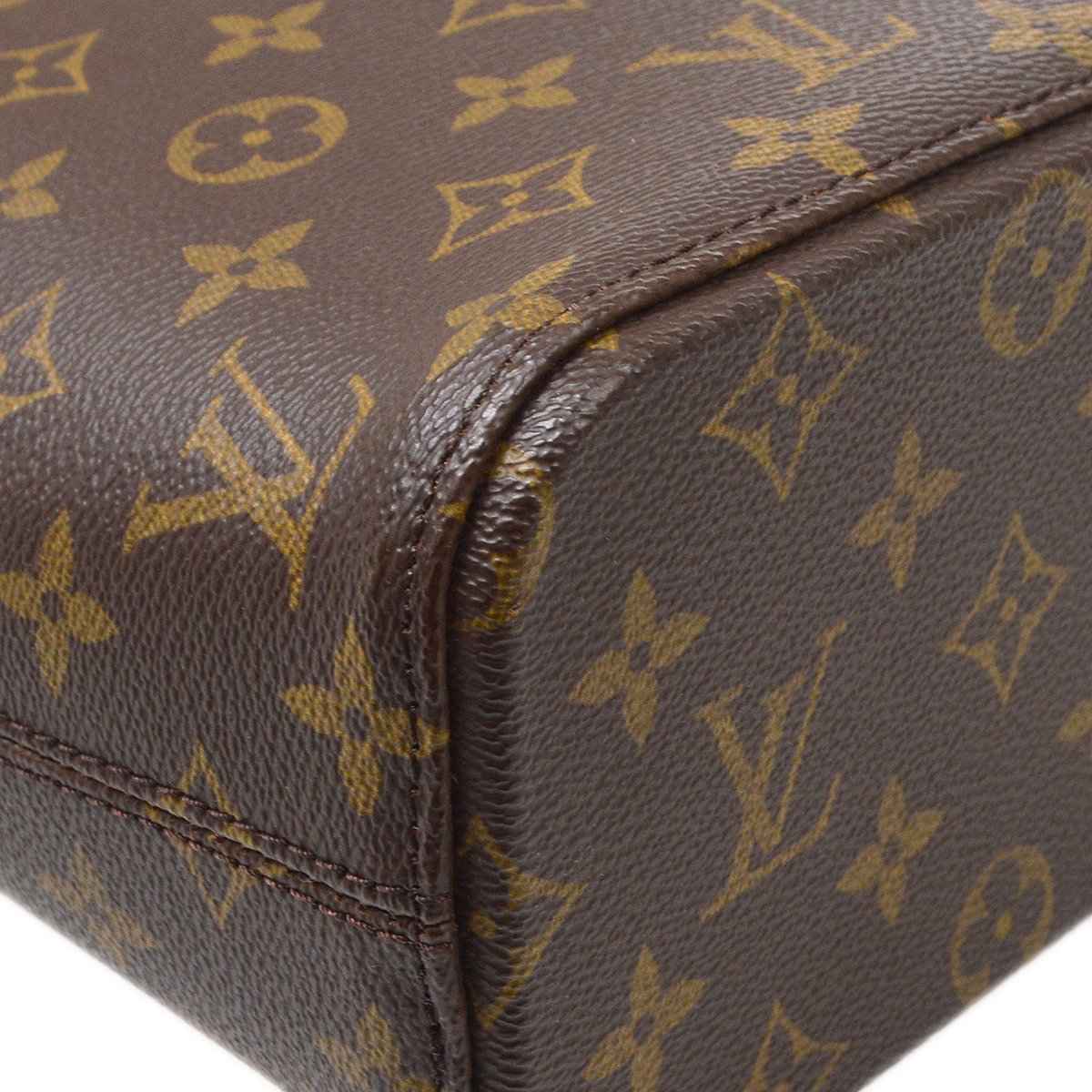 Pre-owned Louis Vuitton 2001 Monogram Luco In Brown
