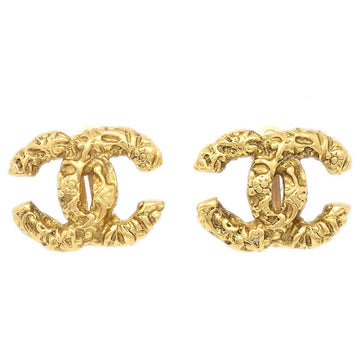 CHANEL 1993 Florentine CC Earrings Small 60700