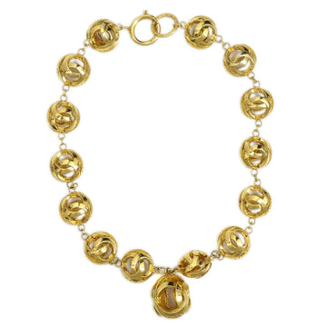 CHANEL Gold Pendant Necklace 60570