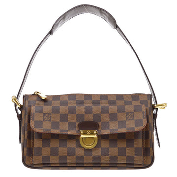 Louis Vuitton S/S 2007 “Sac Riveting” Brown Monogram Gold Studs Handbag Ltd  Ed