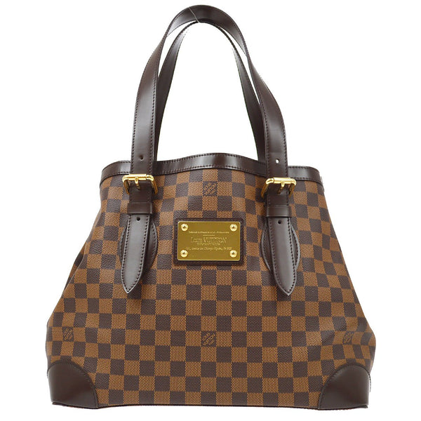 Louis Vuitton 2008 pre-owned Damier Ebene Hampstead MM Tote Bag