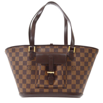 LOUIS VUITTON 2004 MANOSQUE PM HAND TOTE BAG DAMIER EBENE N51121 83693