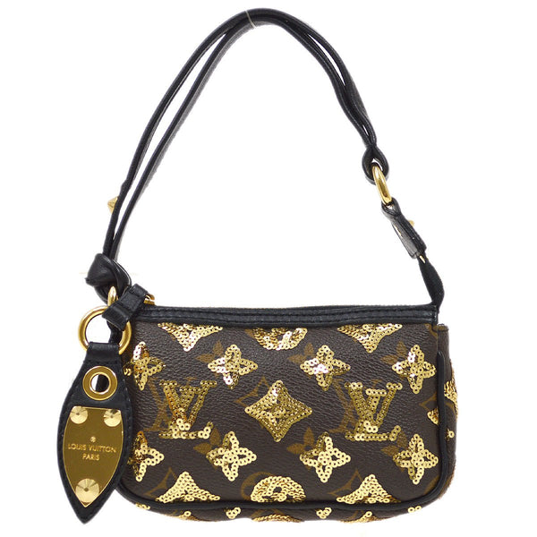 LOUIS VUITTON MINI POCHETTE ACCESSOIRES HAND BAG AS3009 ECLIPSE