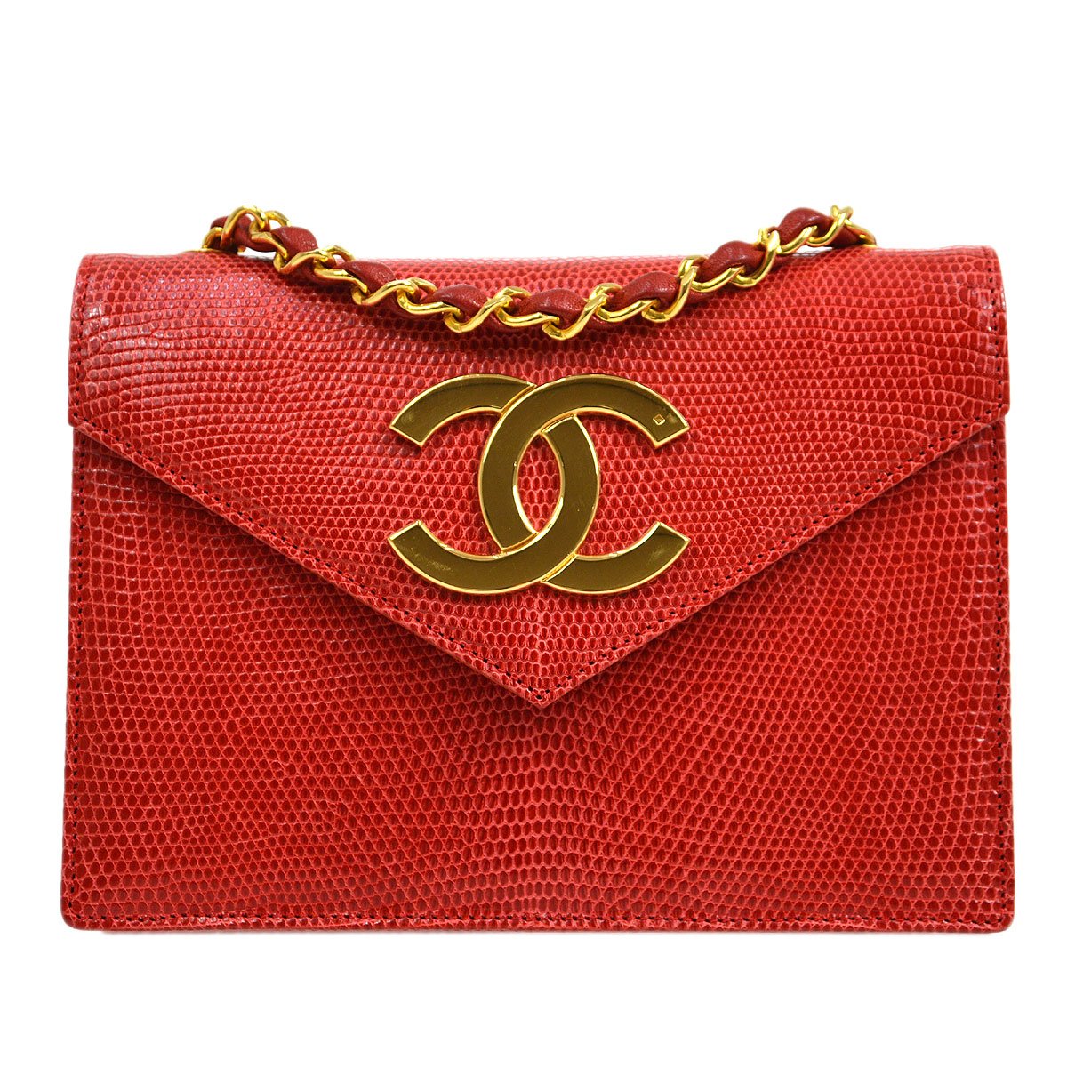 Chanel vintage discount red bag