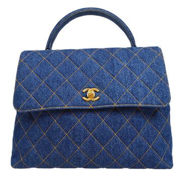 Chanel Pre-owned 1997 Kelly Denim Handbag