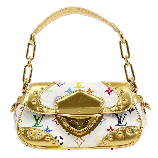 LOUIS VUITTON MARILYN OR CHAIN HAND BAG GOLD MONOGRAM MULTI MI1018 M40206  50338