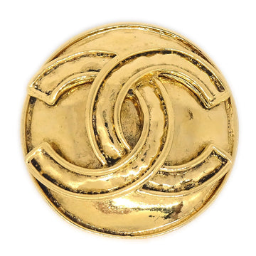 CHANEL★ Medallion Brooch Gold-Plated 94P 37954