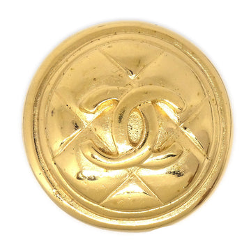 CHANEL★ Medallion Brooch Pin Gold 1144 NR14057b