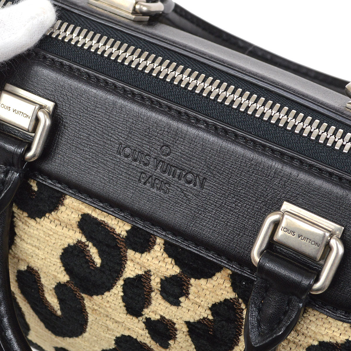LOUIS VUITTON Leopard Baby Hand Bag 2012 Collection M94257 FL2152 52685
