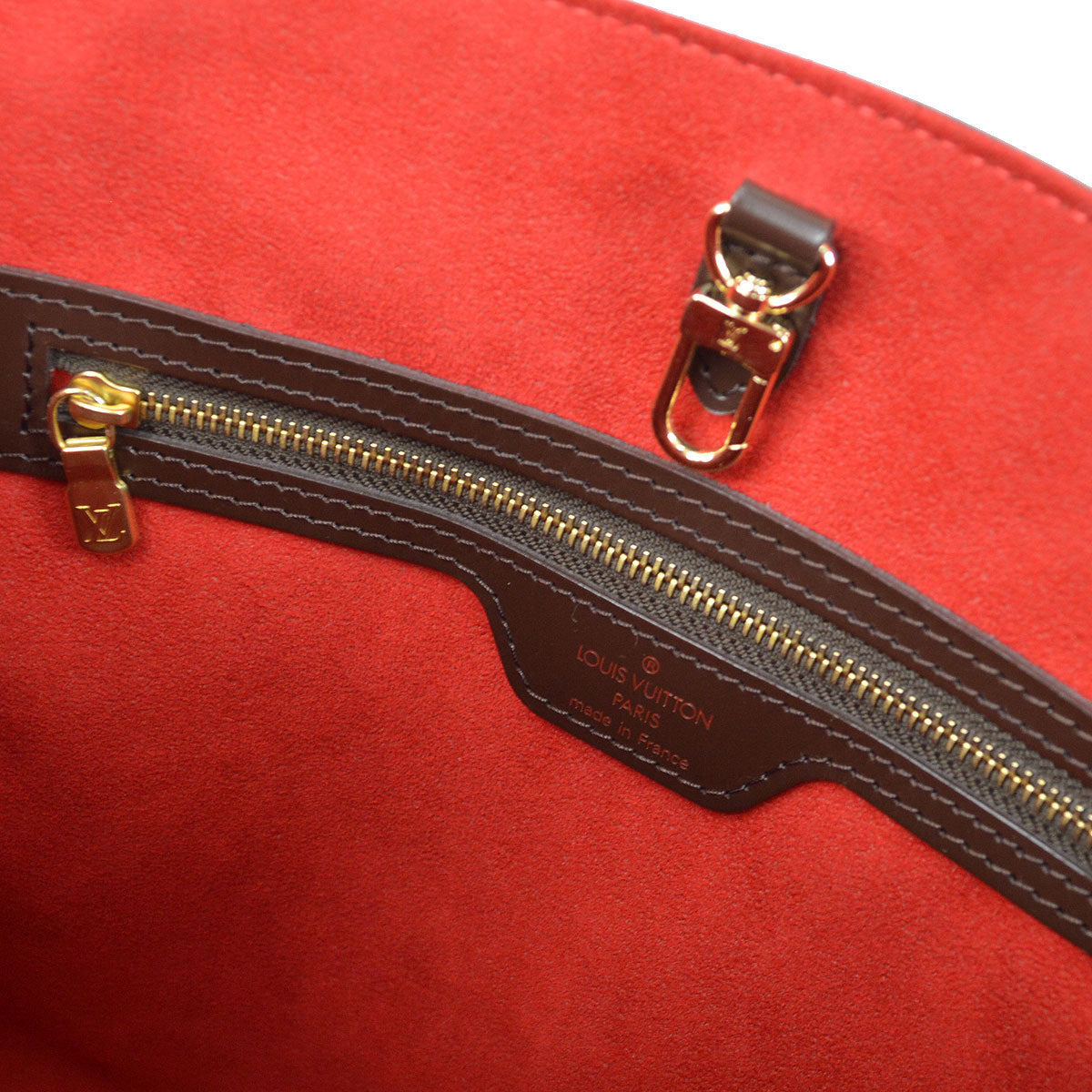 LOUIS VUITTON Hampstead PM Used Shoulder Tote Bag Damier N51205 Vintage  #BN466 Y