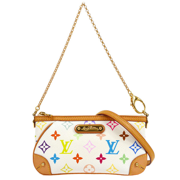 LOUIS VUITTON 2008 POCHETTE MILLA MM MULTICOLOR M60096 – AMORE