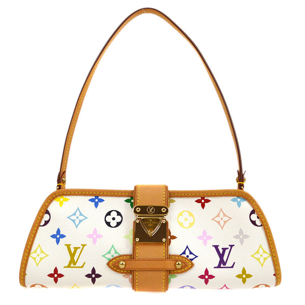 Auth Louis Vuitton M40049 Monogram Multicolor Shirley Shoulder Bag