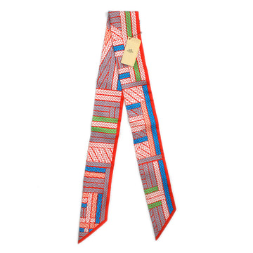 HERMES 2022 TRESSES H Twilly Scarf 65827