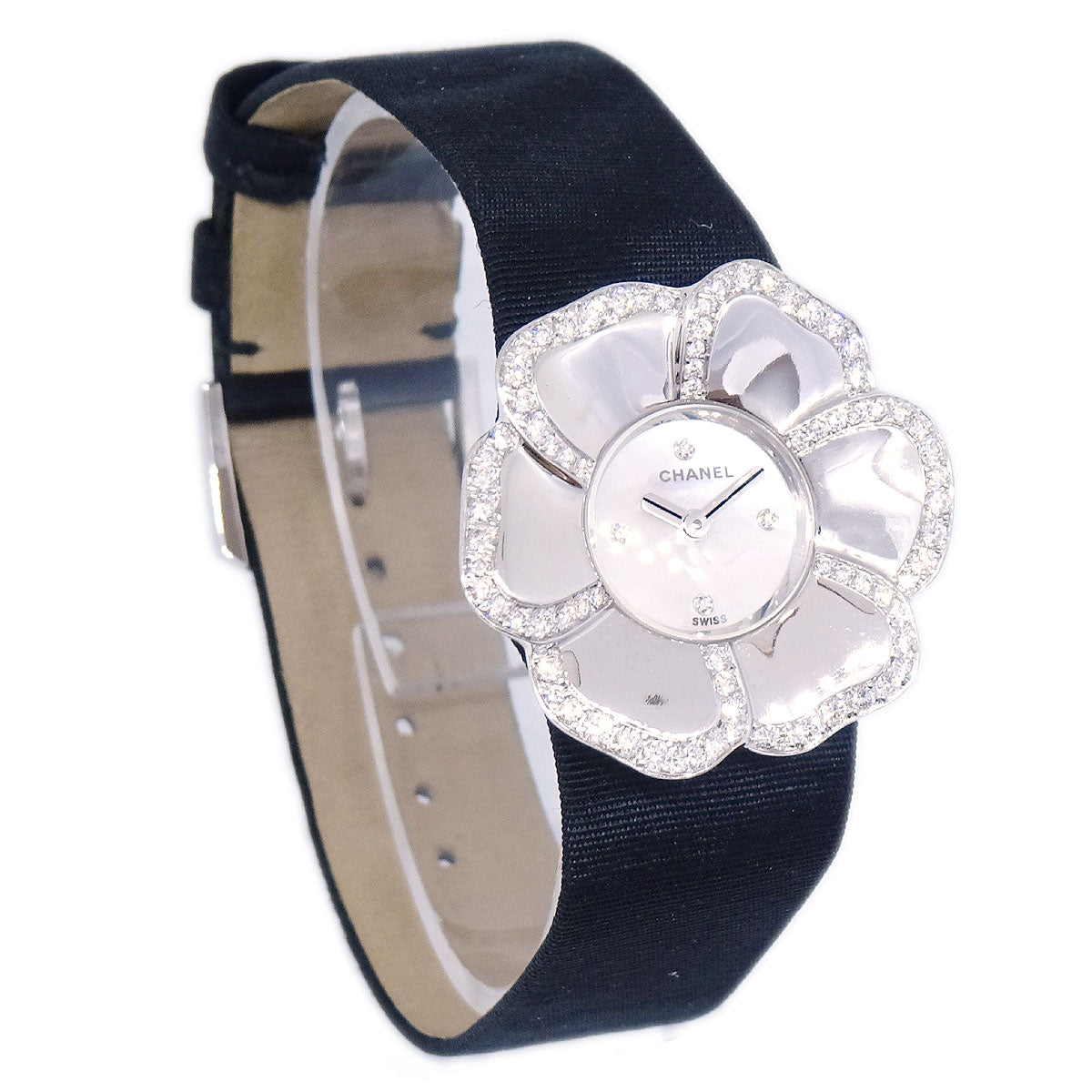 Chanel camellia discount watch