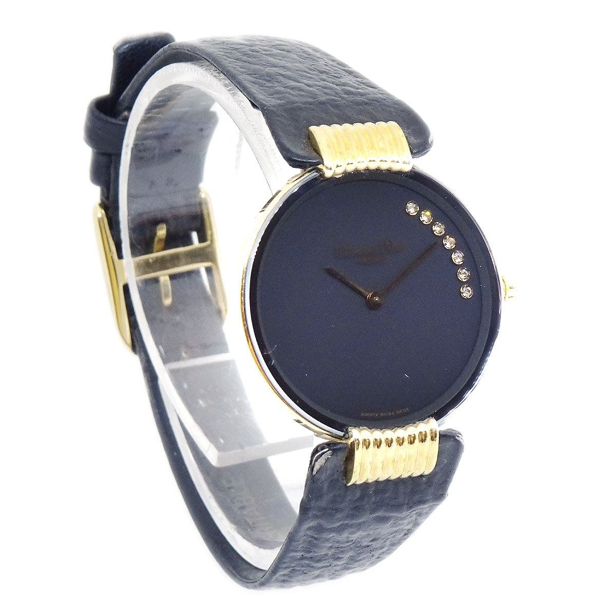 Christian dior black on sale moon watch strap