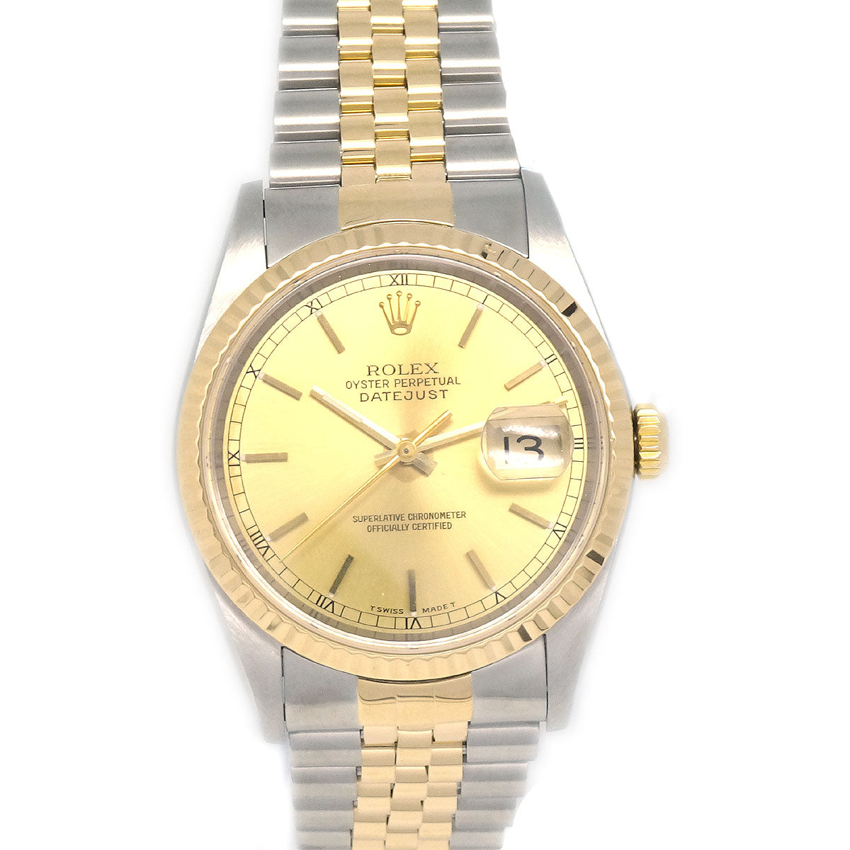 ROLEX 2000 DATEJUST 34mm 16590