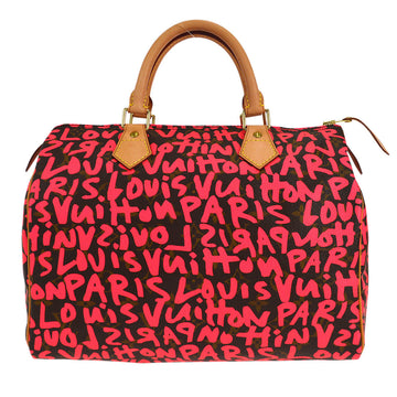 LOUIS VUITTON★ 2009 SPEEDY 30 MONOGRAM GRAFFITI M93704 27366