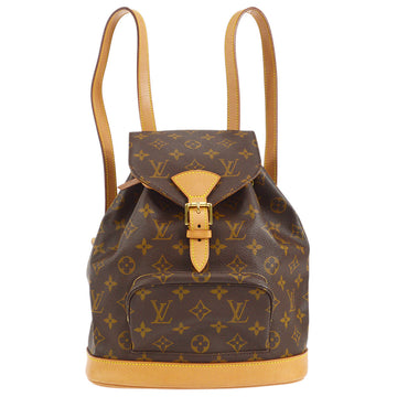 LOUIS VUITTON MONTSOURIS MM BACKPACK BAG MONOGRAM M51136 48014