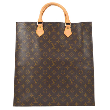 LOUIS VUITTON SAC PLAT HAND TOTE BAG MONOGRAM M51140 48574