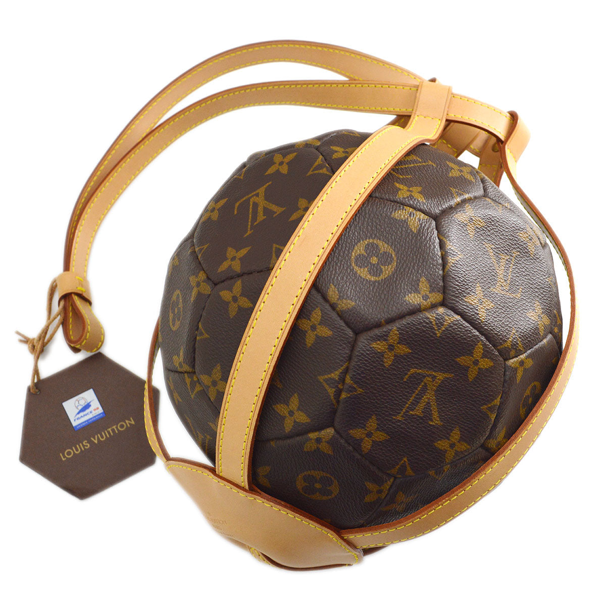 LOUIS VUITTON 1998 FRANCE WORLD CUP SOCCER BALL M99054 – AMORE Vintage Tokyo
