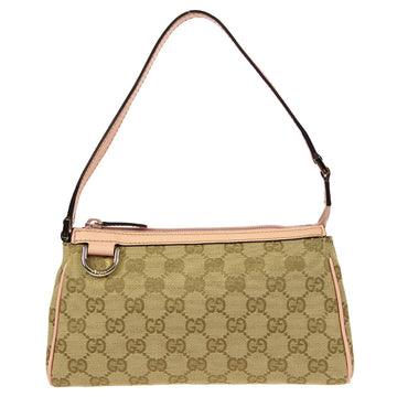 GUCCI GG Handbag Beige 18255