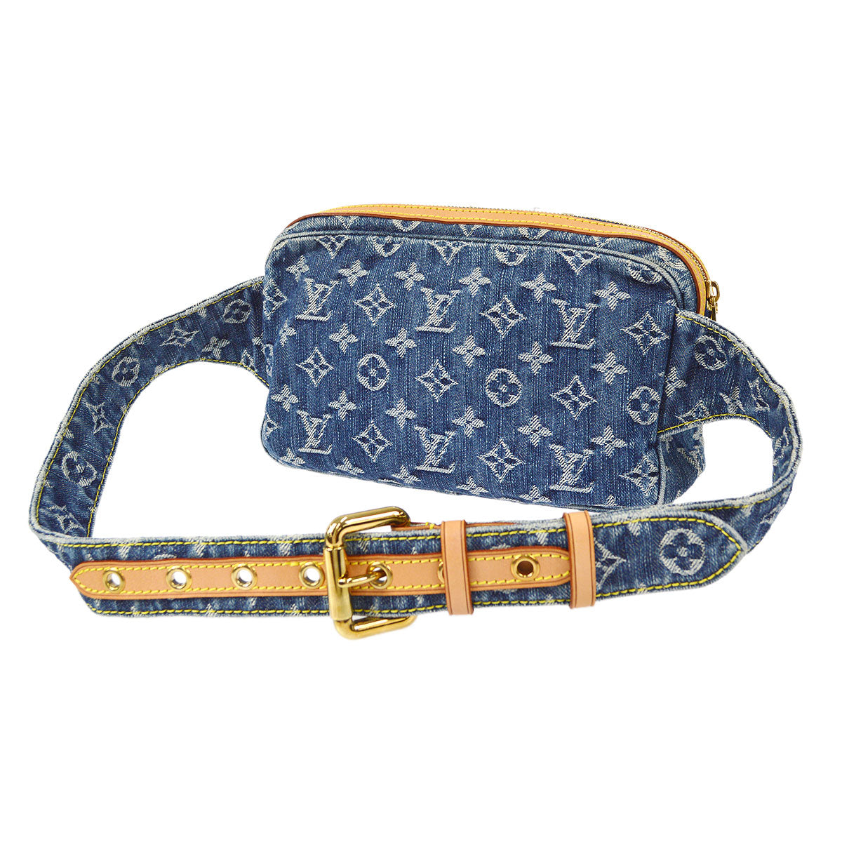Louis Vuitton Monogram Denim Belt Bag