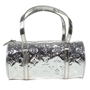 LOUIS VUITTON PAPILLON HANDBAG MONOGRAM MIROIR ARGENT M95269 57949