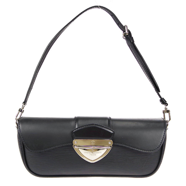 Louis Vuitton Epi Pochette Montaigne M59292 Shoulder Bag Noir