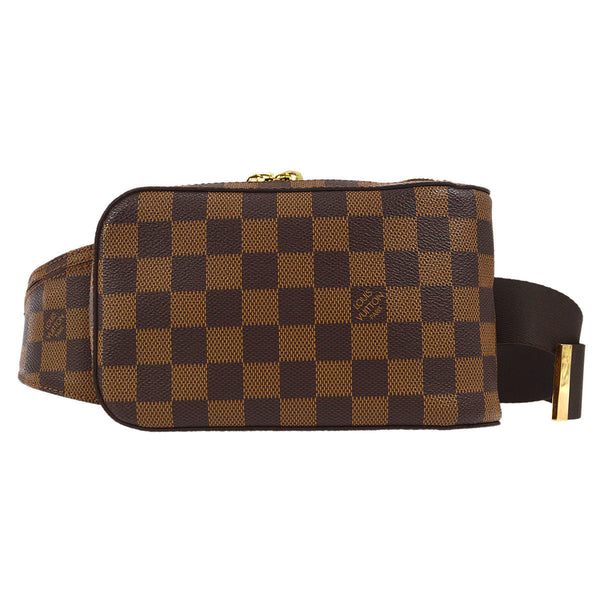 LOUIS VUITTON AUTHENTIC POUCH EBENE Restored interior - funny pack