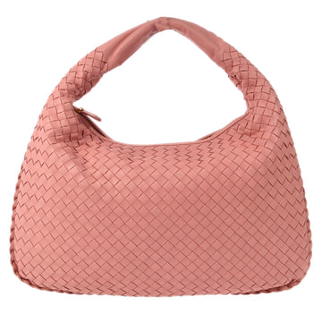 BOTTEGA VENETA Intrecciato Hobo Handbag Pink 87330