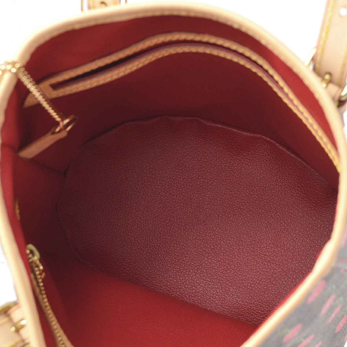 LOUIS VUITTON 2005 BUCKET PM MONOGRAM CHERRY M95012