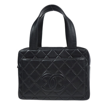 CHANEL 2000-2001 Handbag Mini Black Lambskin 76918