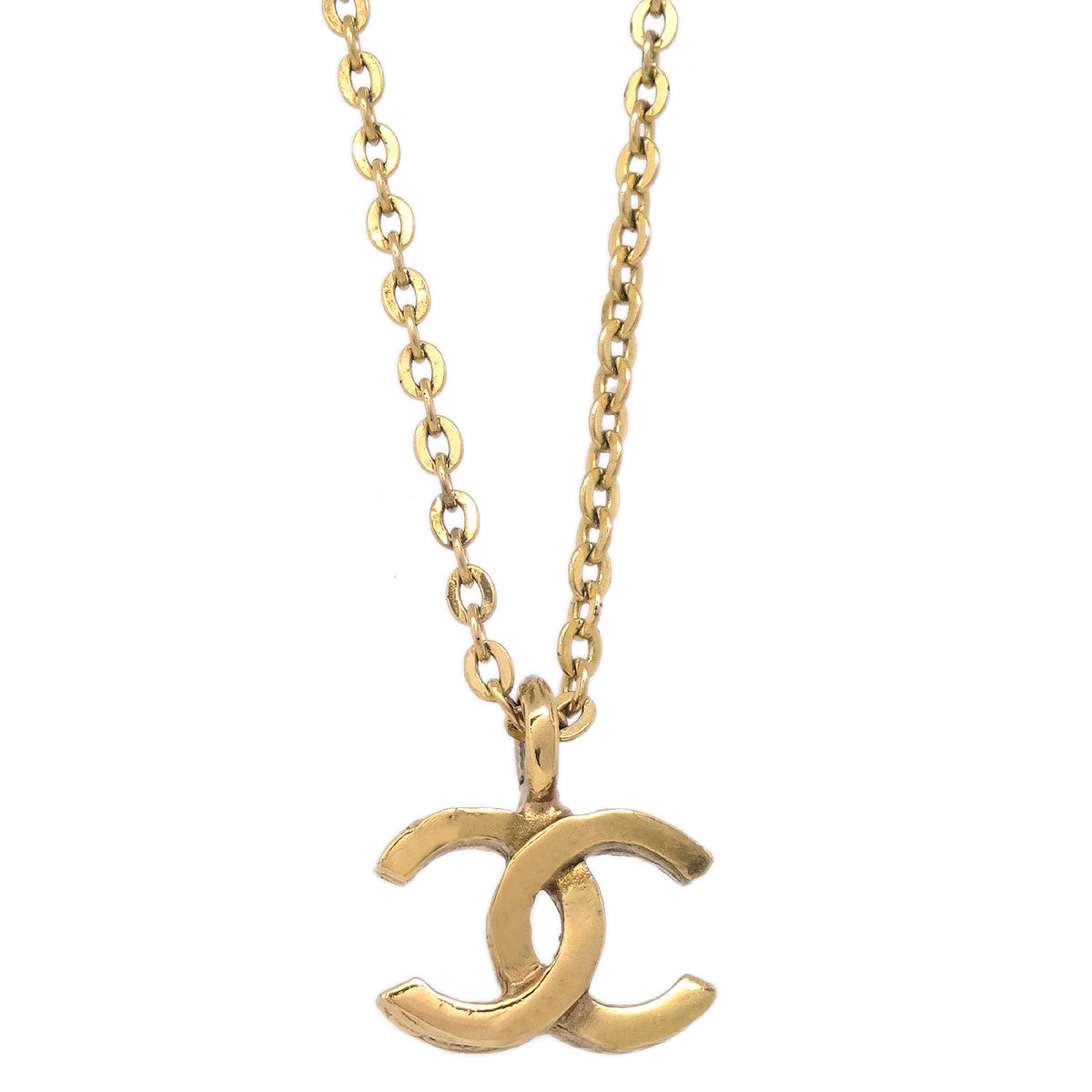 Mini chanel store necklace