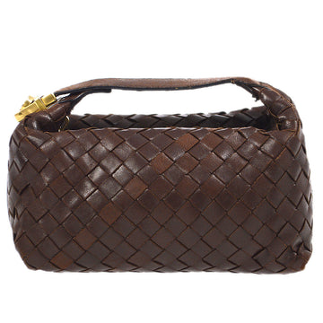 BOTTEGA VENETA Intrecciato Handbag Brown 78151