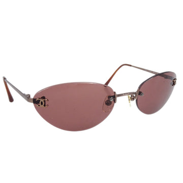 CHANEL Sunglasses Eyewear Brown 97585