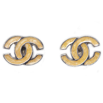 CHANEL 2000 Spring-Summer CC Studs Earrings 00T 97614