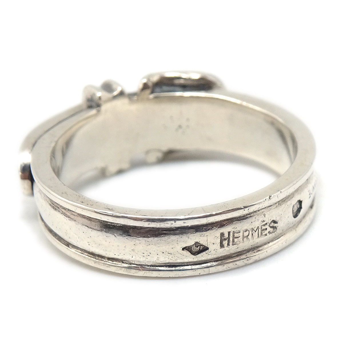 Hermes Diane Belt Ring #50 #JP 7 SV925 Silver Accessories 96853