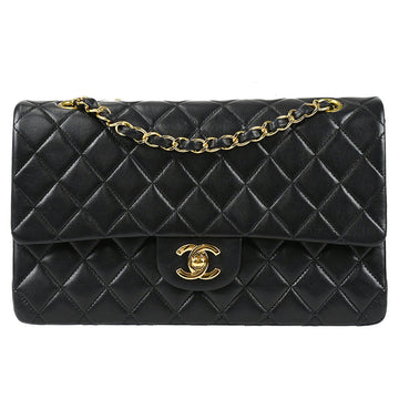 CHANEL 1997-1999 Classic Double Flap Small Black Lambskin 67419