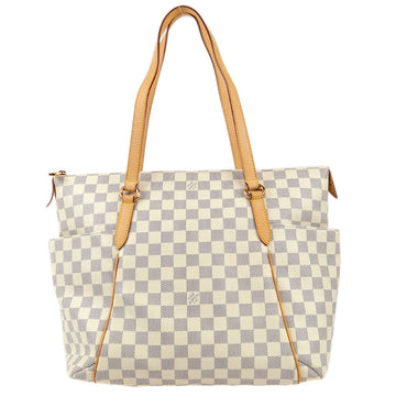 LOUIS VUITTON Totally MM Shoulder Tote Bag Damier Azur N51262 78407