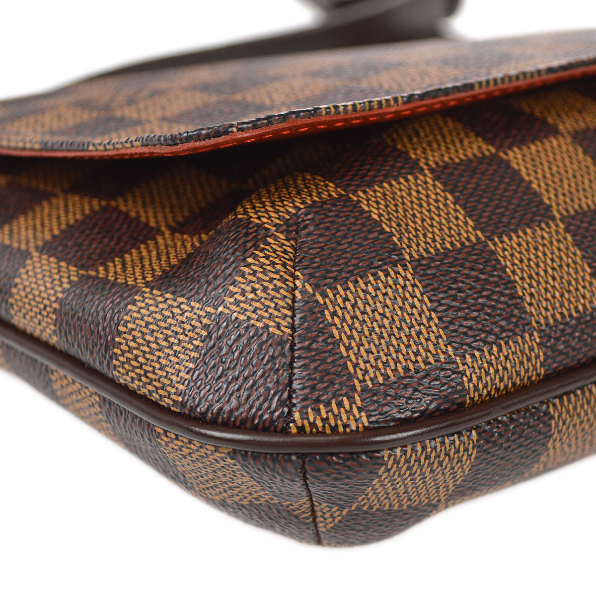 Louis Vuitton LOUIS VUITTON Damier Musette Tango Long Shoulder Bag Ebene  N51301